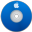 Apple Blue Icon 32x32 png